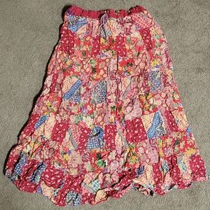 Maxi boho skirt